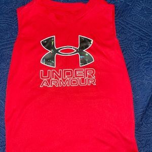 UA boys tank top